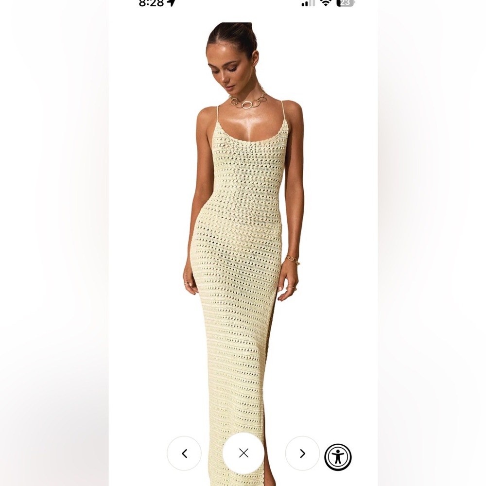 Flook the Label Sima Dress - Lemon - Picture 4 of 10